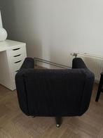 Zwarte draaistoel, Ophalen, Gebruikt, Eenpersoons, Zwart