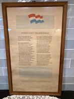 Rijmprent Neerlands Vrijheidsdag (131025s), Antiek en Kunst, Curiosa en Brocante, Ophalen of Verzenden