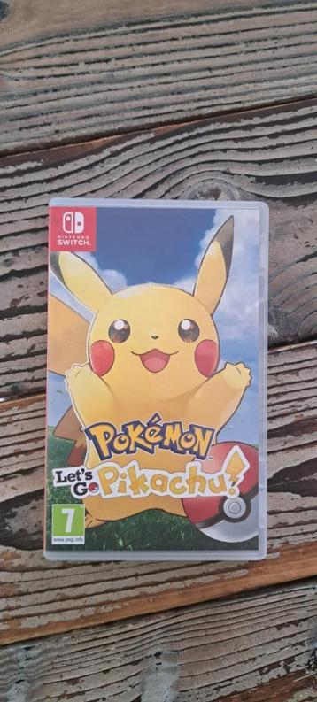 Pokémon let's go pikachu  beschikbaar voor biedingen