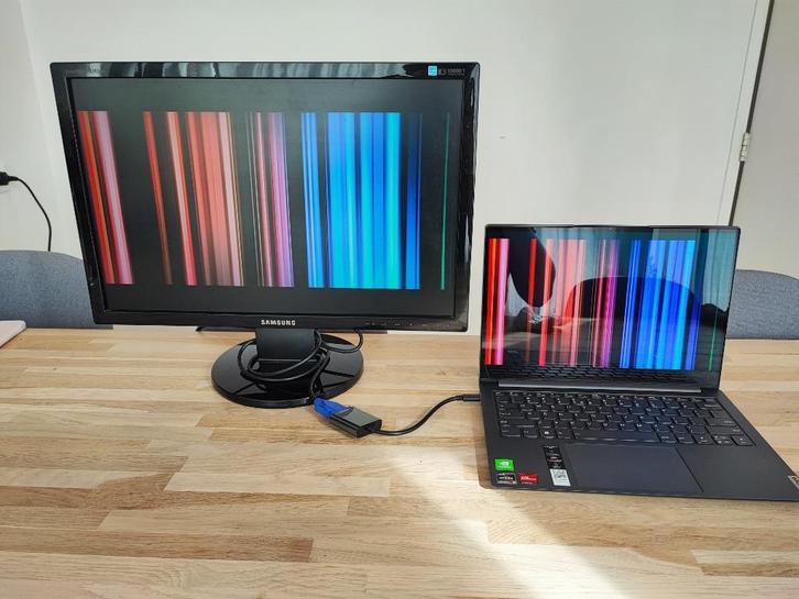 Samsung SyncMaster 2243LNX – 22 inch LCD Monitor, Computers en Software, Monitoren, Zo goed als nieuw, 60 Hz of minder, DVI, USB-C
