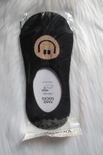 Smiley socks (VIVID COLOR), Sokken en Kniesokken, Zwart, Maat 35 t/m 38, Nieuw