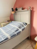 Eenpersoons bed brocante landelijk, 85 tot 100 cm, Ophalen of Verzenden, Zo goed als nieuw, Lattenbodem