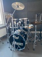 Pearl Export drumstel + Zildjian/Sabian bekkens  (COMPLEET), Muziek en Instrumenten, Ophalen, Gebruikt, Pearl