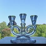 3-Armige Kandelaar Beyer Kristal Vintage, Antiek en Kunst, Ophalen of Verzenden, Kristal