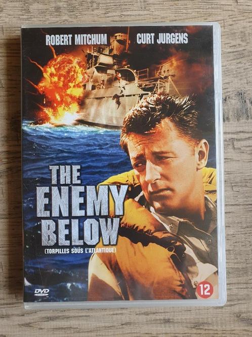 The Enemy Below (1957 (Robert Mitchum & Curt Jurgens), Cd's en Dvd's, Dvd's | Klassiekers, Zo goed als nieuw, Actie en Avontuur