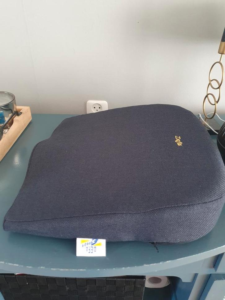 Defa wigkussen - Blauw, Huis en Inrichting, Stoelen, Zo goed als nieuw, Eén, Stof, Blauw, Ophalen of Verzenden
