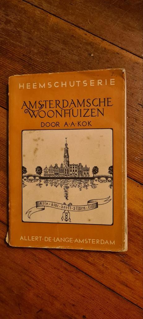 Amsterdamse Woonhuizen - Heemschutserie, Antiek en Kunst, Antiek | Boeken en Bijbels, Ophalen of Verzenden