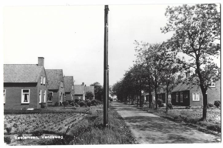 Veelerveen, Venneweg, Verzamelen, Ansichtkaarten | Nederland, Ongelopen, Groningen, 1960 tot 1980, Verzenden