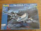Revell Heinkel He 219 A-7 UHU, Hobby en Vrije tijd, Revell, Ophalen of Verzenden, Zo goed als nieuw, Groter dan 1:72