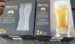 2x 2 Bierglazen van Durobor - Nieuw in doos, Ophalen of Verzenden, Nieuw, Bierglas