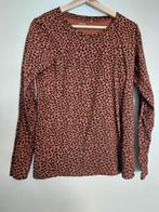 Zwangerschapsshirt Prenatal maat M cognac kleur met panter, Maat 38/40 (M), Bruin, Zo goed als nieuw, Prenatal