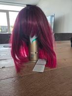 Roze Pruik - Nieuw voor Carnaval!, Ophalen of Verzenden, Nieuw, Carnaval, Accessoires