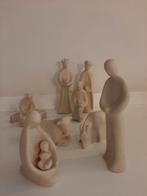Vintage Kerstgroep van Klei - 13 Figuren, Antiek en Kunst, Ophalen of Verzenden