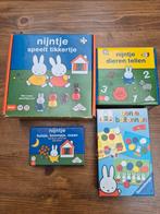 Nijntje Spelletjes - Tikkertje, Dieren Tellen, Mee, Gebruikt, Ophalen of Verzenden, Mercis Publishing, Vijf spelers of meer