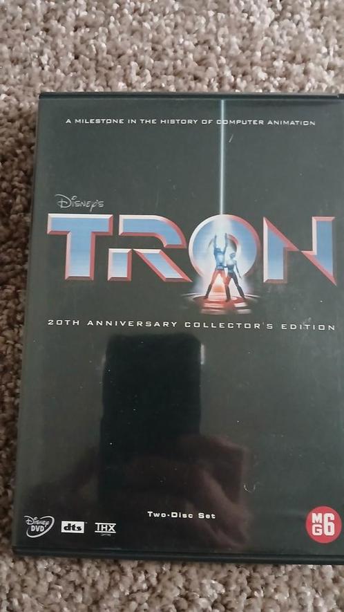 Tron - 2disc 20th anniversary edition DVD (NL OT), Cd's en Dvd's, Dvd's | Science Fiction en Fantasy, Zo goed als nieuw, Alle leeftijden