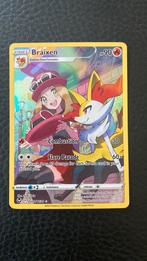 Pokemon silver tempest braixen Tg01 full art, Ophalen of Verzenden, Zo goed als nieuw