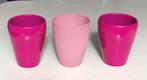 Set mooie BLOEMPOT 2x cyclaam 1x roze - Bloempotten 17 cm, Rond, Binnen, Ophalen of Verzenden, Zo goed als nieuw
