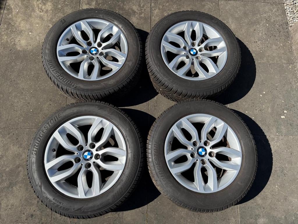 Winterbanden+ velgen BMW X3, Auto-onderdelen, Banden en Velgen, Banden en Velgen, 17 inch, 225 mm, Winterbanden