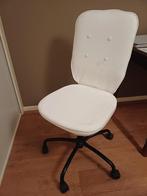 Ikea buro stoel wit, Ophalen of Verzenden, Zo goed als nieuw, Wit