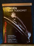 Citroen 75 jaar toekomst Amsterdam, Verzamelen, Rechthoekig Staand, Deurposter of groter, Ophalen of Verzenden, Zo goed als nieuw