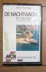 Msx Commodore Cassette Tape Spel DE NACHTWACHT, Computers en Software, Vintage Computers, Ophalen of Verzenden