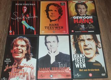 6x Hans Teeuwen - collectie  beschikbaar voor biedingen