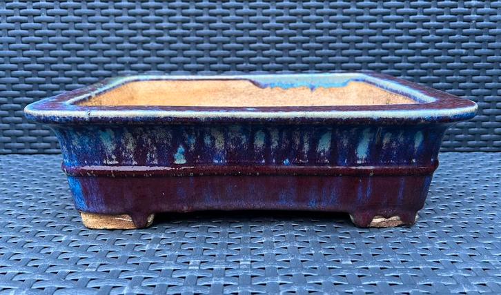 Bonsai schaal oud Chinees aardewerk 35,3x26,8x10,7, Tuin en Terras, Bloempotten, Zo goed als nieuw, Aardewerk, Minder dan 40 cm