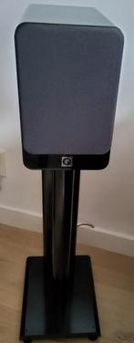 Q Acoustics 2020i set inclusief stands en spikes, Audio, Tv en Foto, Luidsprekers, Ophalen, Zo goed als nieuw, Front, Rear of Stereo speakers