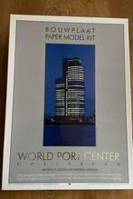 Bouwplaat World Port Center Rotterdam schaal 1/300, Hobby en Vrije tijd, Modelbouw | Overige, Ophalen of Verzenden, Zo goed als nieuw