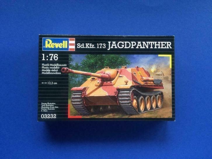 Revell 3232 Sd.Kfz. 173 Jagdpanther [ex-Matchbox ] 1/76, Hobby en Vrije tijd, Modelbouw | Auto's en Voertuigen, Nieuw, Tank, 1:50 of kleiner