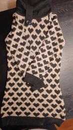 Leuk jurkje met hartjes M, Kleding | Dames, Jurken, Maat 38/40 (M), Magul, Zwart, Ophalen of Verzenden