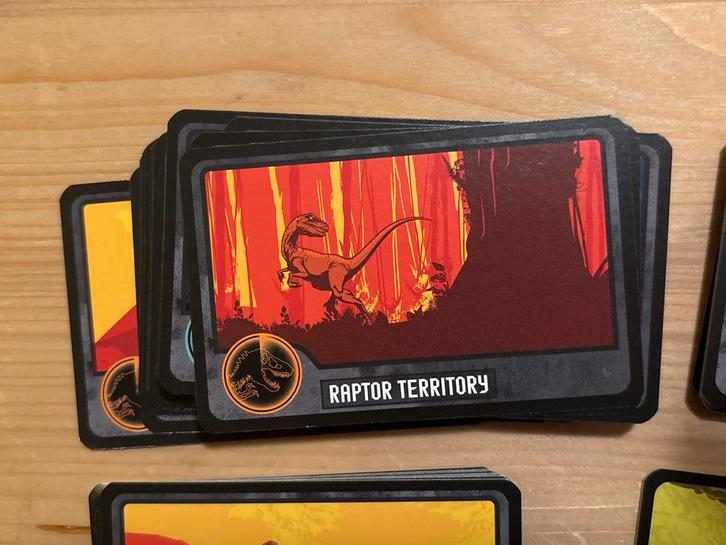 Jurassic Park Danger! – Kaartenset (Ravensburger), Hobby en Vrije tijd, Gezelschapsspellen | Bordspellen, Zo goed als nieuw, Ophalen of Verzenden