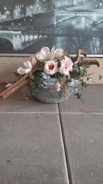 Bloemstuk met pot - 30x42cm, Ophalen, Zo goed als nieuw, Binnen