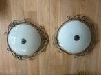 Twee plafoniere, Ophalen of Verzenden, Zo goed als nieuw
