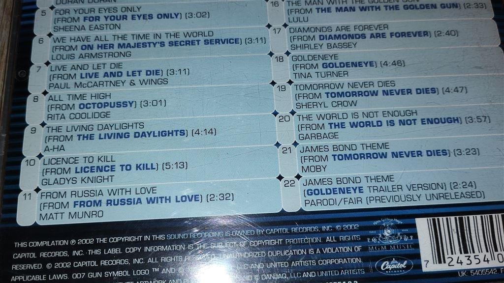 The Best Of Bond - James Bond, Cd's en Dvd's, Cd's | Filmmuziek en Soundtracks, Ophalen of Verzenden, Zo goed als nieuw