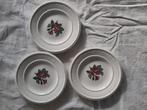 Wedgewood Moss rose, gebaksbordjes, Ophalen, Zo goed als nieuw, Bord(en), Wedgwood