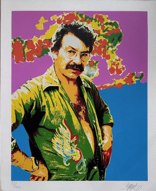 Karel Appel zeefdruk, Antiek en Kunst, Kunst | Litho's en Zeefdrukken, Ophalen
