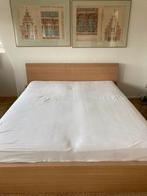 Malm IKEA 2 persoonsbed (160 cm) incl lattenbodem, Huis en Inrichting, Slaapkamer | Complete slaapkamers, Gebruikt, Ophalen, Tweepersoons