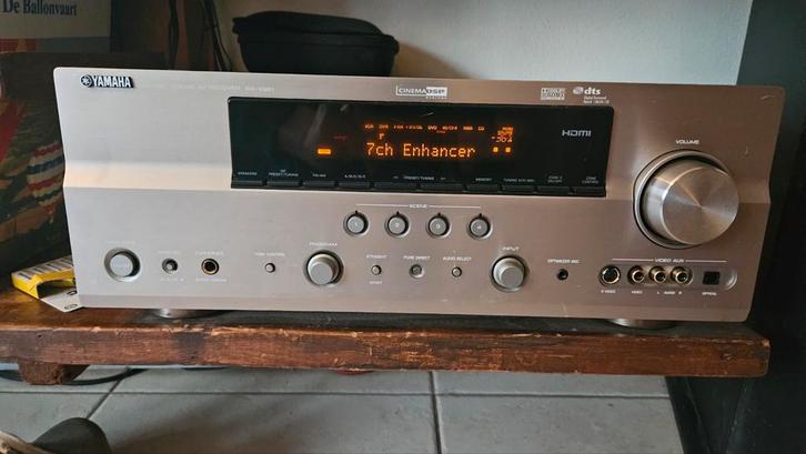 Yamaha RX-V861 receiver + polk en Driade speakers, Audio, Tv en Foto, Versterkers en Receivers, Gebruikt, Stereo, 120 watt of meer