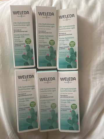 6x Weleda 24h Gezichtscrème Light - Nieuw beschikbaar voor biedingen
