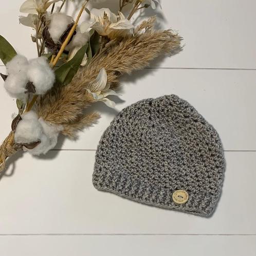 Gehaakt Baby mutsje 0-3 maanden (Kraamcadeau), Kinderen en Baby's, Babykleding | Mutsen, Sjaals en Wanten, Nieuw, Muts, Jongetje