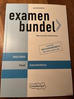 examenbundel geschiedenis 2021-2022 Havo, Boeken, Schoolboeken, HAVO, Ophalen of Verzenden, Geschiedenis, Zo goed als nieuw