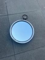 Ronde spiegel, Huis en Inrichting, Woonaccessoires | Spiegels, Ophalen, Minder dan 50 cm, Rond, Zo goed als nieuw