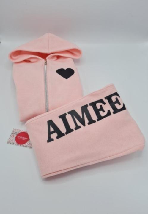 Joggingpakken met je eigen naam in maat 152, Kinderen en Baby's, Kinderkleding | Maat 152, Nieuw, Meisje, Trui of Vest, Verzenden