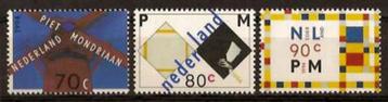 Nederland NVPH nr 1595/7 postfris Piet Mondriaan 1994 beschikbaar voor biedingen