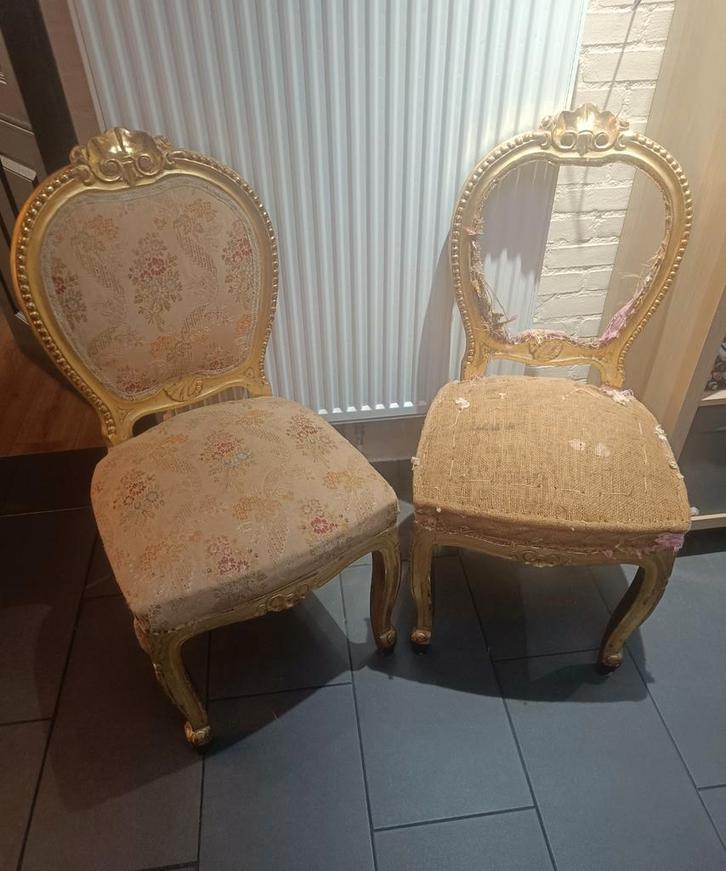 Antieke Stoelen - Opknappers, Antiek en Kunst, Antiek | Meubels | Stoelen en Banken, Ophalen