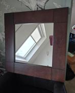 Houten Spiegel met Vierkante Lijst, Ophalen, Vierkant