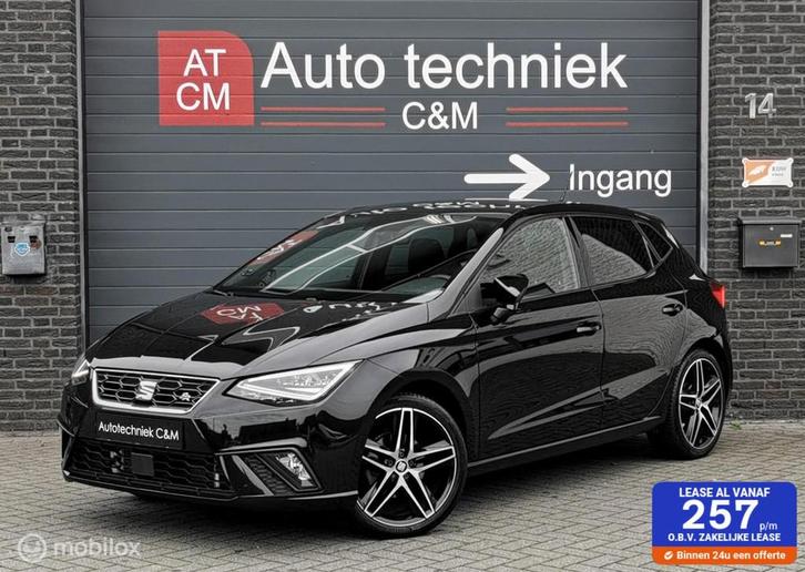 Seat Ibiza 1.0 TSI FR /116PK/CRUISE/DCC/CARPLAY/PDC/LED/VOL, Auto's, Seat, Bedrijf, Te koop, Ibiza, ABS, Airbags, Airconditioning