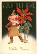 kinderbriefkaart, kabouter met kerstster 1951, Verzamelen, Ansichtkaarten | Themakaarten, 1940 tot 1960, Gelopen, Verzenden