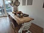 Houten eettafel 3 meter lang, Huis en Inrichting, Tafels | Eettafels, Ophalen, Gebruikt, 200 cm of meer, 50 tot 100 cm